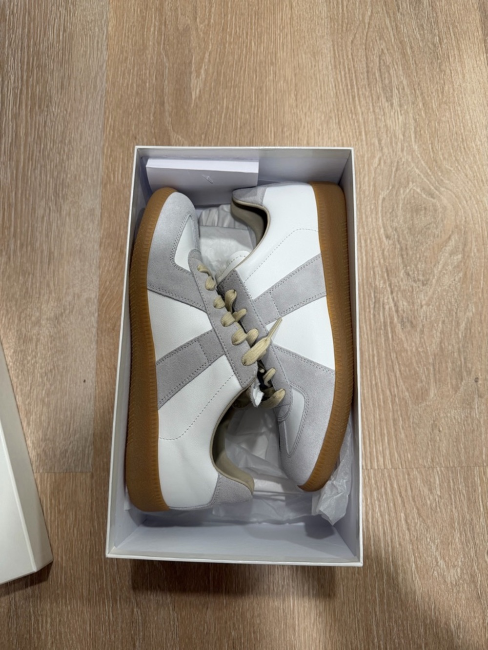 Maison Margiela White Leather Replica Sneaker